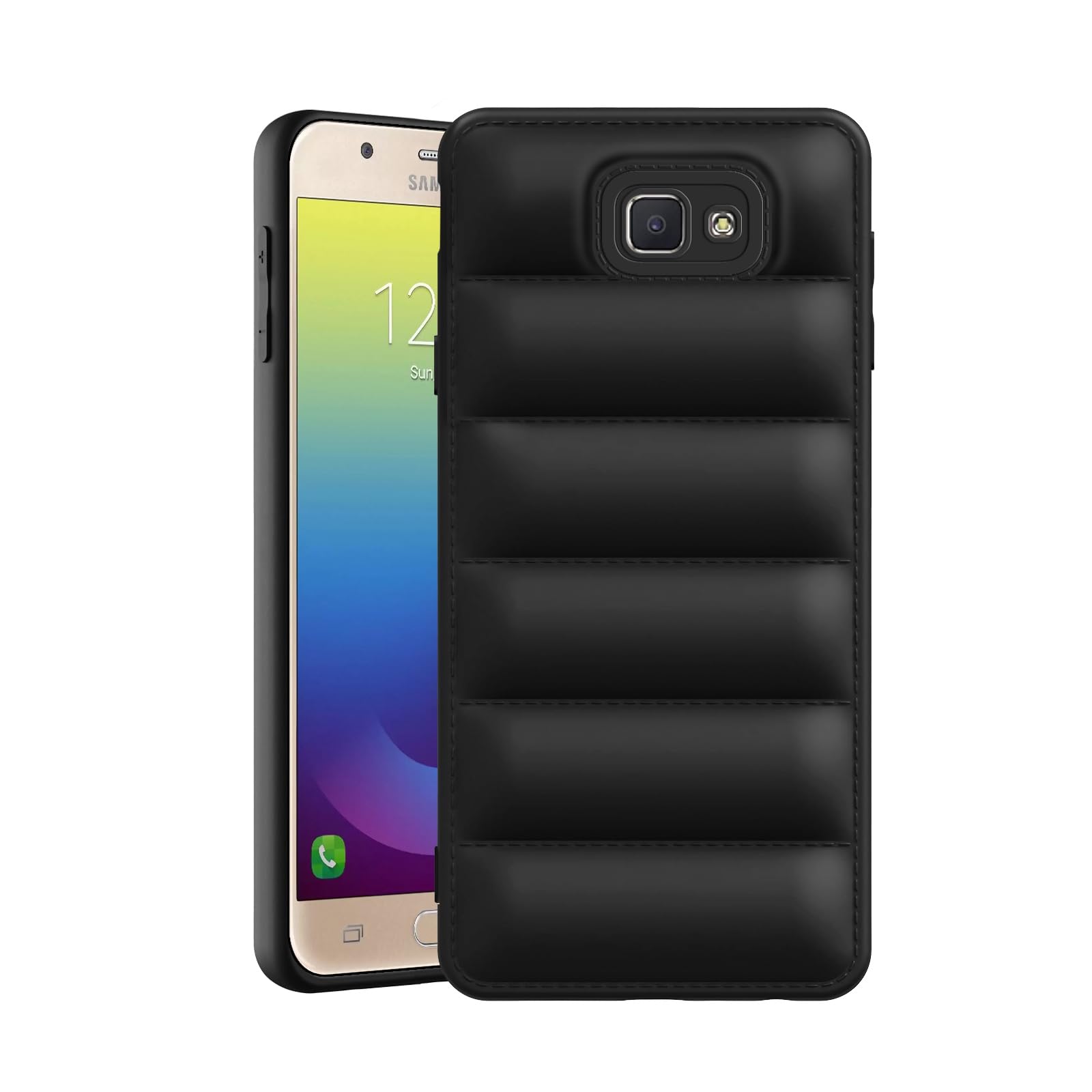 Amazon Brand - Solimo Basic Case for Samsung Galaxy J7 (Rubber_Black) (B0CV55QQY7) Amazon Price History, Amazon Price Tracker