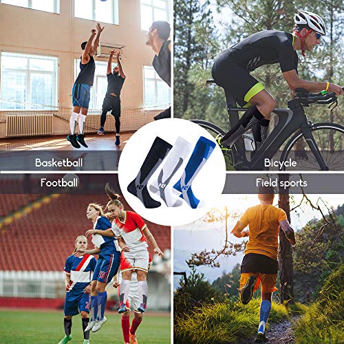 Nakeey Sport Kompressionsstrümpfe Herren & Damen Kompressionssocken Stützstrümpfe Thrombosestrümpfe Compression Socks für Sport, Fußball, Flug, Laufen, Kompressionssocken – Bild 3