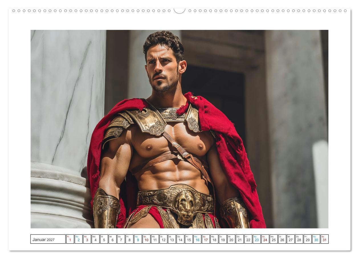 Männer des Imperiums (hochwertiger Premium Wandkalender 2027 DIN A2 quer), Kunstdruck in Hochglanz: Erlebe die Kraft, Eleganz und Faszination der Männer des Imperiums. (CALVENDO Erotik)