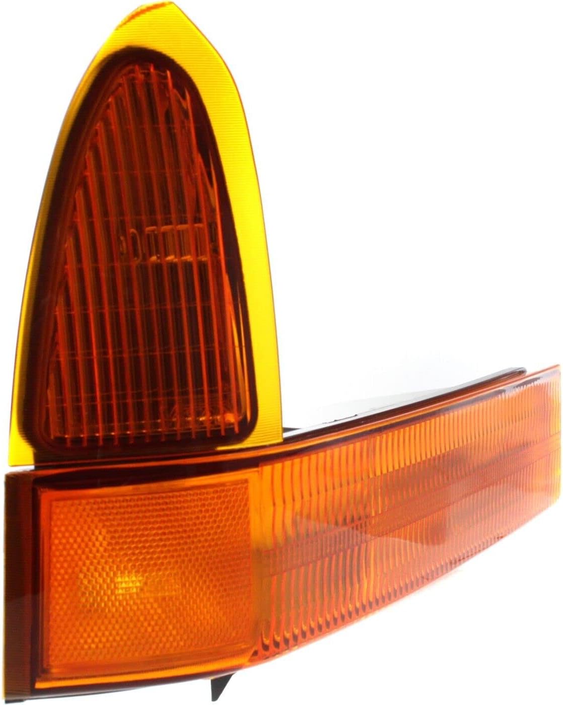 DAT AUTO PARTS Front Right Passenger Side Parking Light Turn Signal Lamp Marker Assembly & Housing Replacement For 1999-2001 Ford F 250 Super Duty Orange Amber Lens FO2521141 XC3Z13200BA