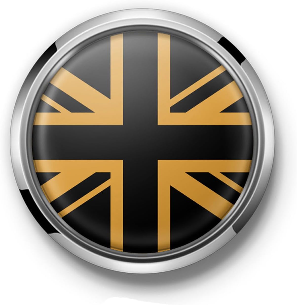 Front Grille Grill Badge Emblem Cover with Sticker for All MINI Cooper R55 R56 R60 F54 F56 F60