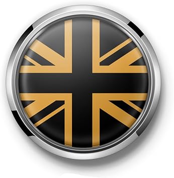 Front Grille Grill Badge Emblem Cover With Sticker For All Mini Cooper R55 R56 R60 F54 F56 F60