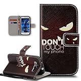 descarga de firmware para galaxy s iii gt-i9300 ikasus Malerei Muster PU Lederhülle Flip Hülle Case Schutzhülle Passt nur für Samsung Galaxy S3 III i9300 / Galaxy S3 S III Neo Gt- i9301i i930.
