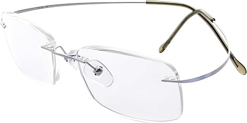 Gafas de lectura sin marco Eyekepper, en titanio, para lectores hombres y mujeres, 1