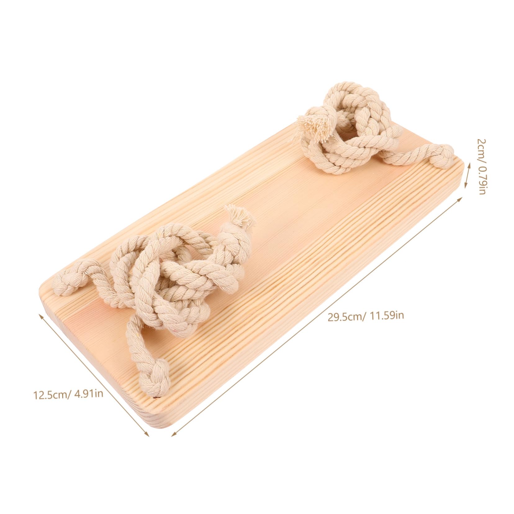Vaguelly Columpio Asiento Seguro y Resistente Diseño Natural de Madera para Fotografía Adecuado para Decoración del Hogar y Estudio Fotográfico
