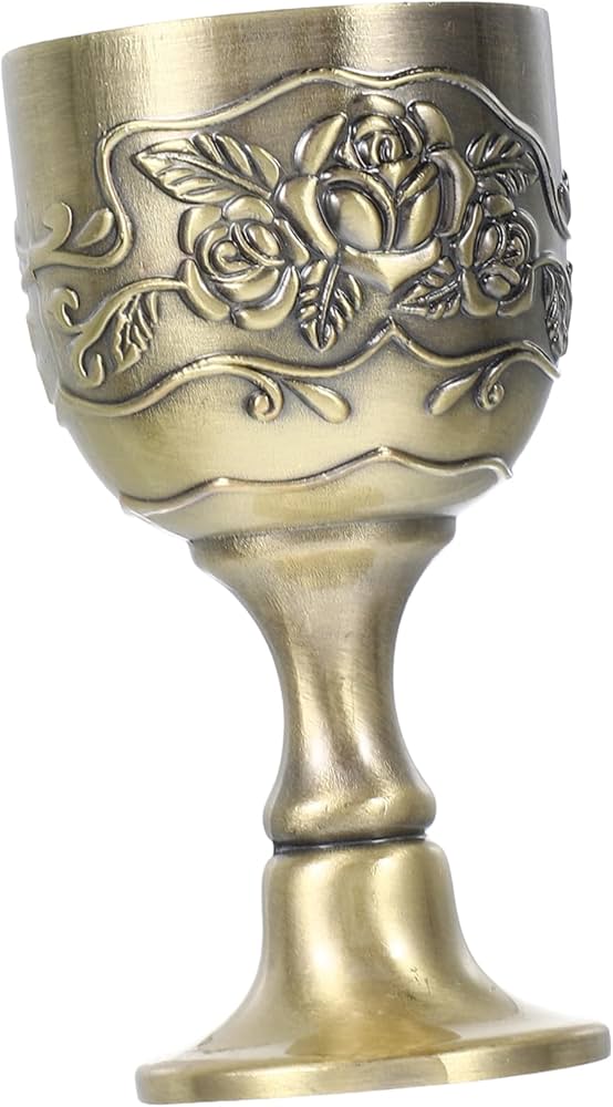 Amazon.co.jp: アンティークワインリキュール聖杯ゴブレット