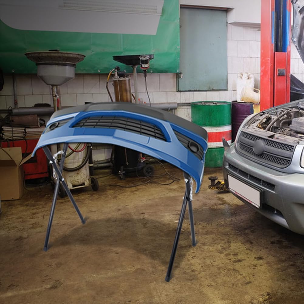 1 Pack Heavy Duty Work Stand, Folding Work Stand, Foldable Portable Workbench for Bumpers, Fenders, Doors, Hoods Works, Automotive Fender Stands for Garages, Repair Shops, 750 Lbs Capacity