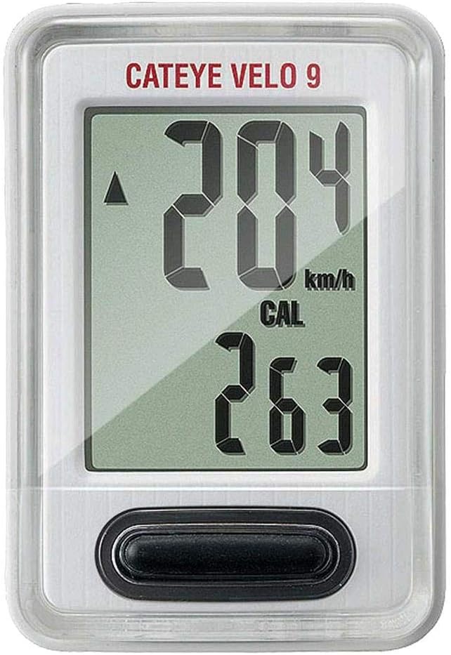 CatEye2017 White Wireless Bike Odometer