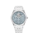 Classic Multi-Function Quartz Watch - Stainless Steel Wristwatch for Women, Water Resistant Up to 3 ATM/30 Meters - Premium Fashion Timepiece for All Occasions - 38mm