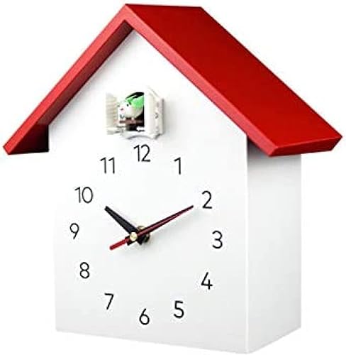 Reloj de pared lindo cuco cuarzo reloj de pared moderno pájaro colgante decoración despertador hogar niños sala de estar