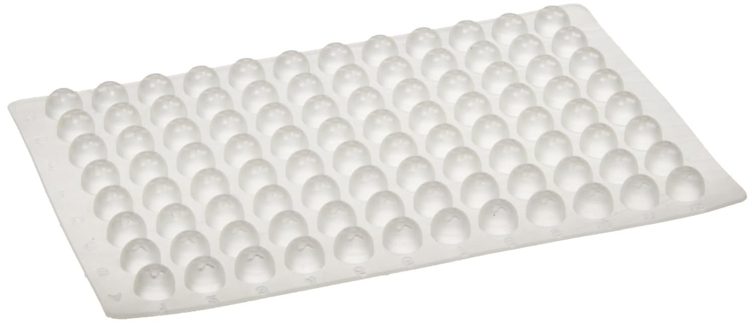 CapitolBrand SP0347 96 Well Round Cap Sealing Mat, For 96 Round Well