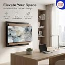 JBM MART 360° Rotating Bracket for TV | Room Partition Mount Stand | Compatible with 32-75 Inch LED | Modern Swivel Cabinet Design gallery image