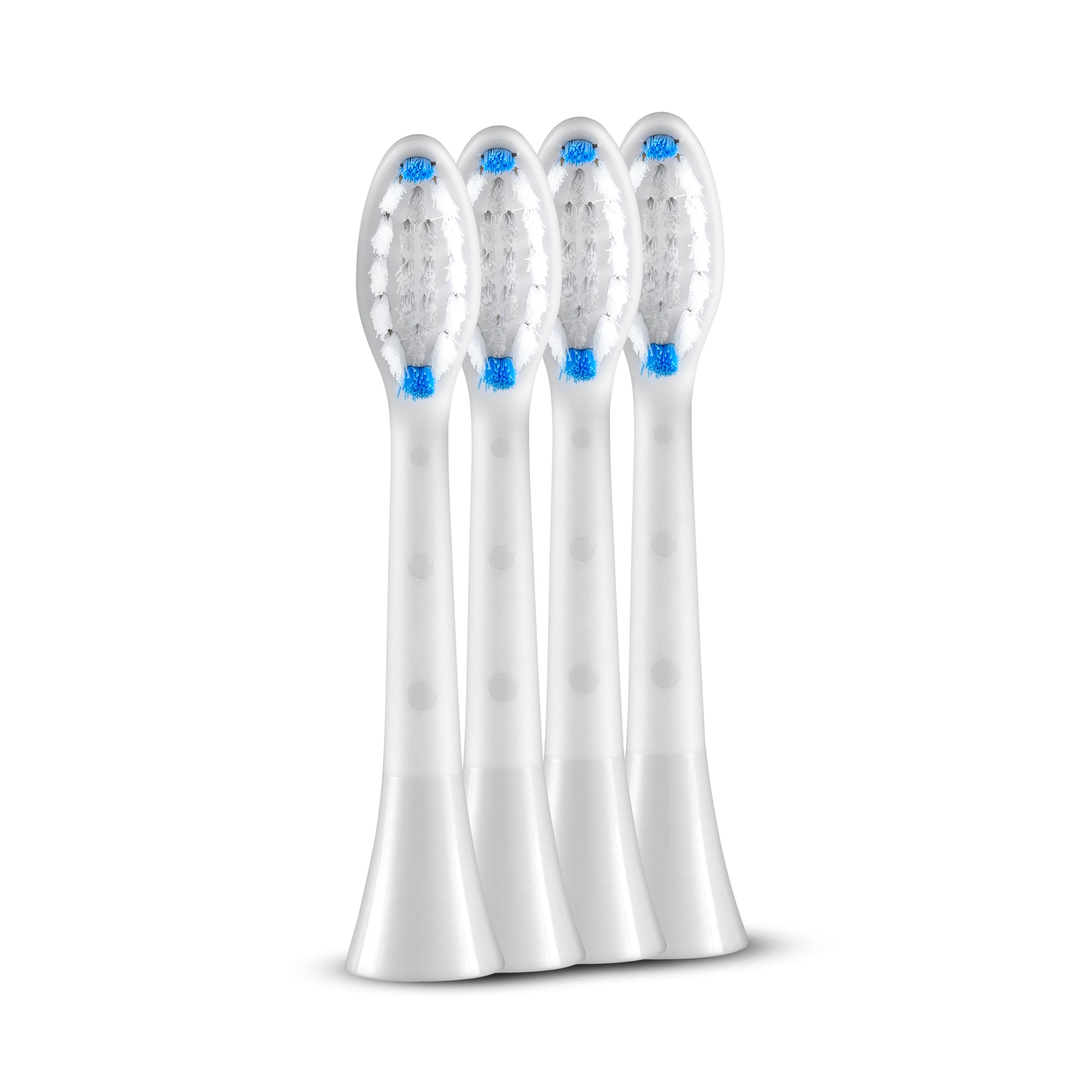 Silk'n Set de cepillo de dientes eléctrico con set de repuesto - SonicYou and Refill Set - con paquete de 4 cabezales de cepillo blancos - Idea de regalo - Azul oscuro