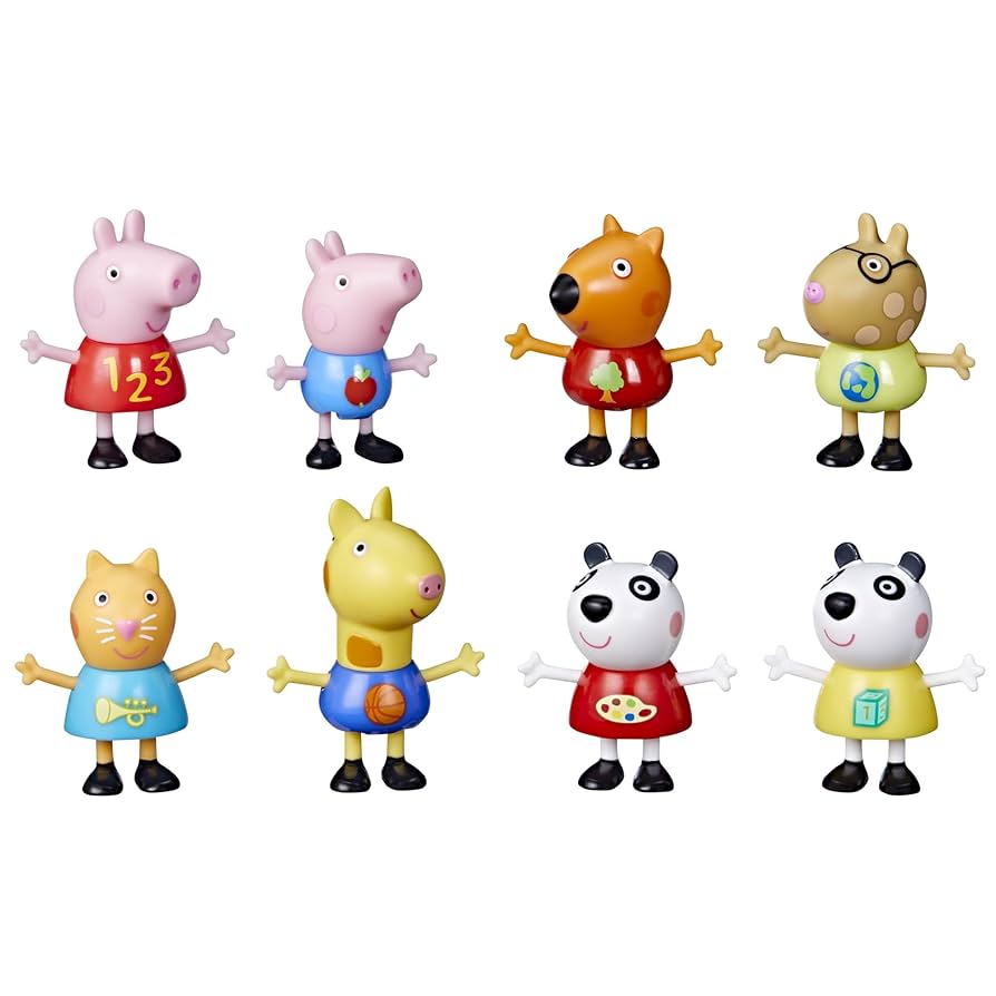 【peppa pig】ペッパピッグ ファミリーぬいぐるみ 8体セット Amazon.co.jp: ペッパピッグぬいぐるみセット | ペッパピッグの