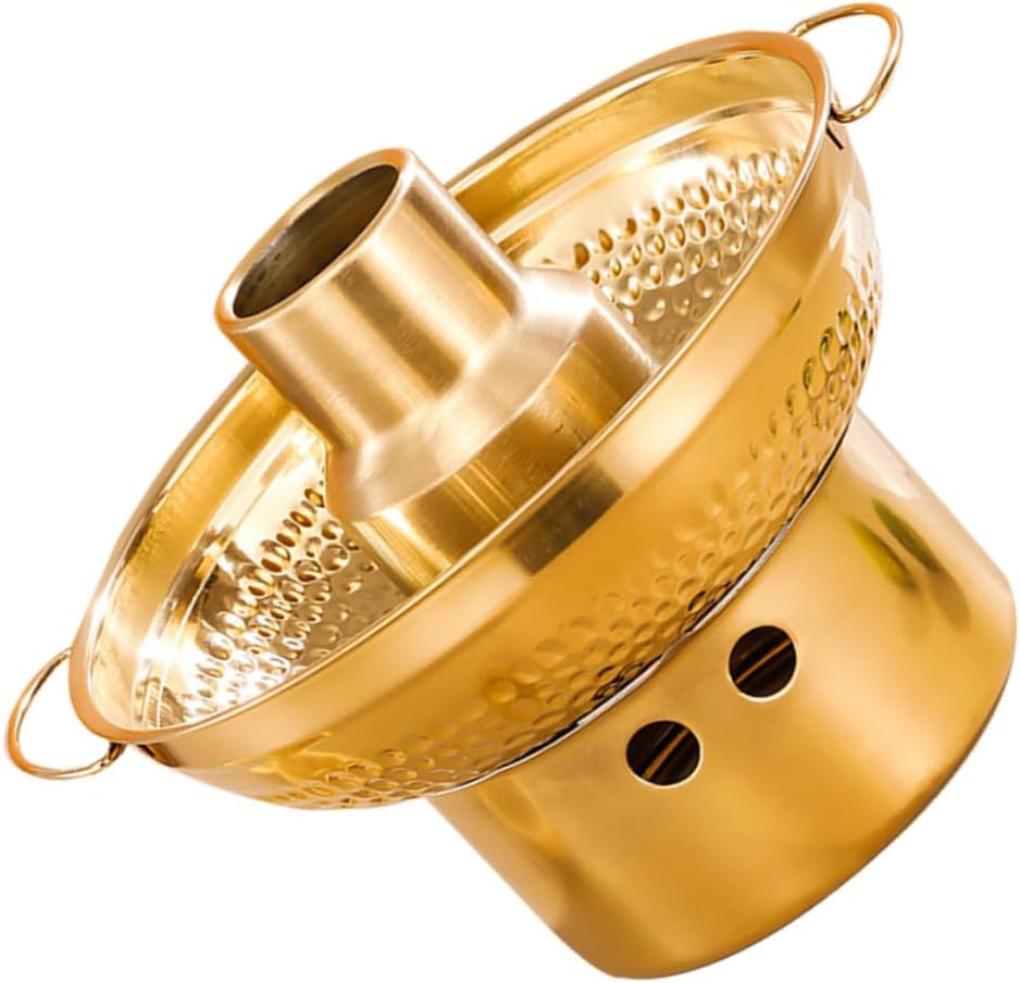 KICHOUSE Stainless Steel Dessert Pan Hot Pot Cooking Holder for Single Servings Easy to Clean Smooth Edges for Desserts and Appetizers