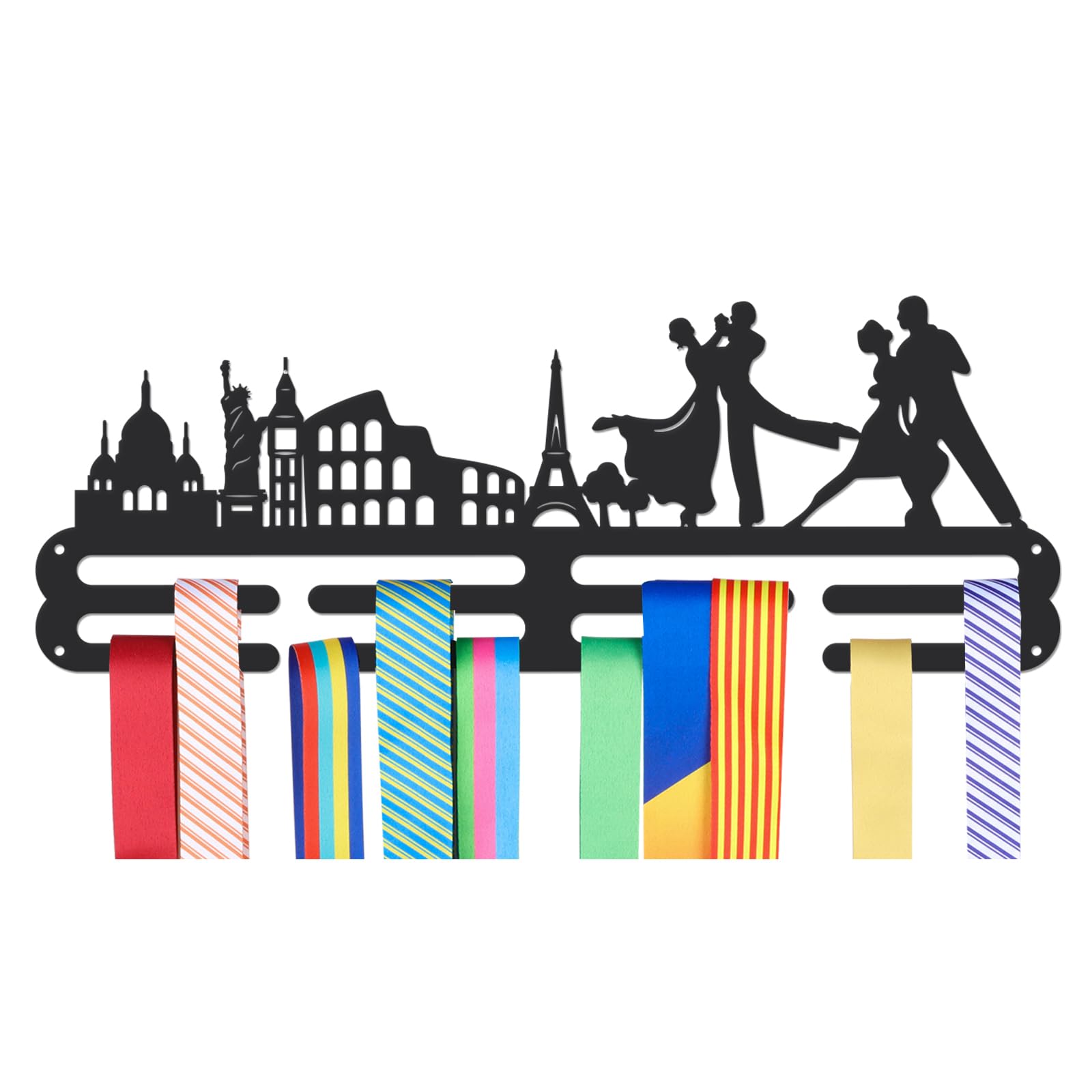 Cintre de médailles support d'affichage mural pour médaille de sport et de danse