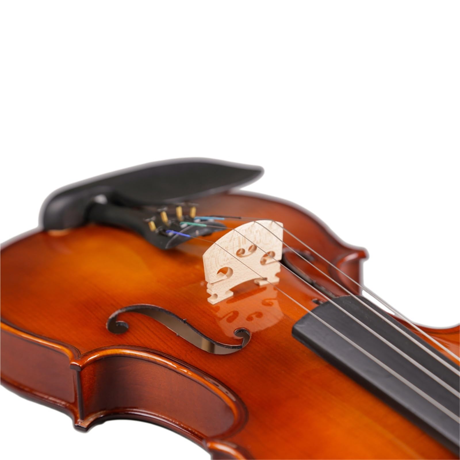 Violino Set Strumento Per Violino Per Principianti Lucido In Legno Massello In Diverse Dimensioni 4/4 3/4 1/2 1/4 1/8 1/10 1/16(3/4)