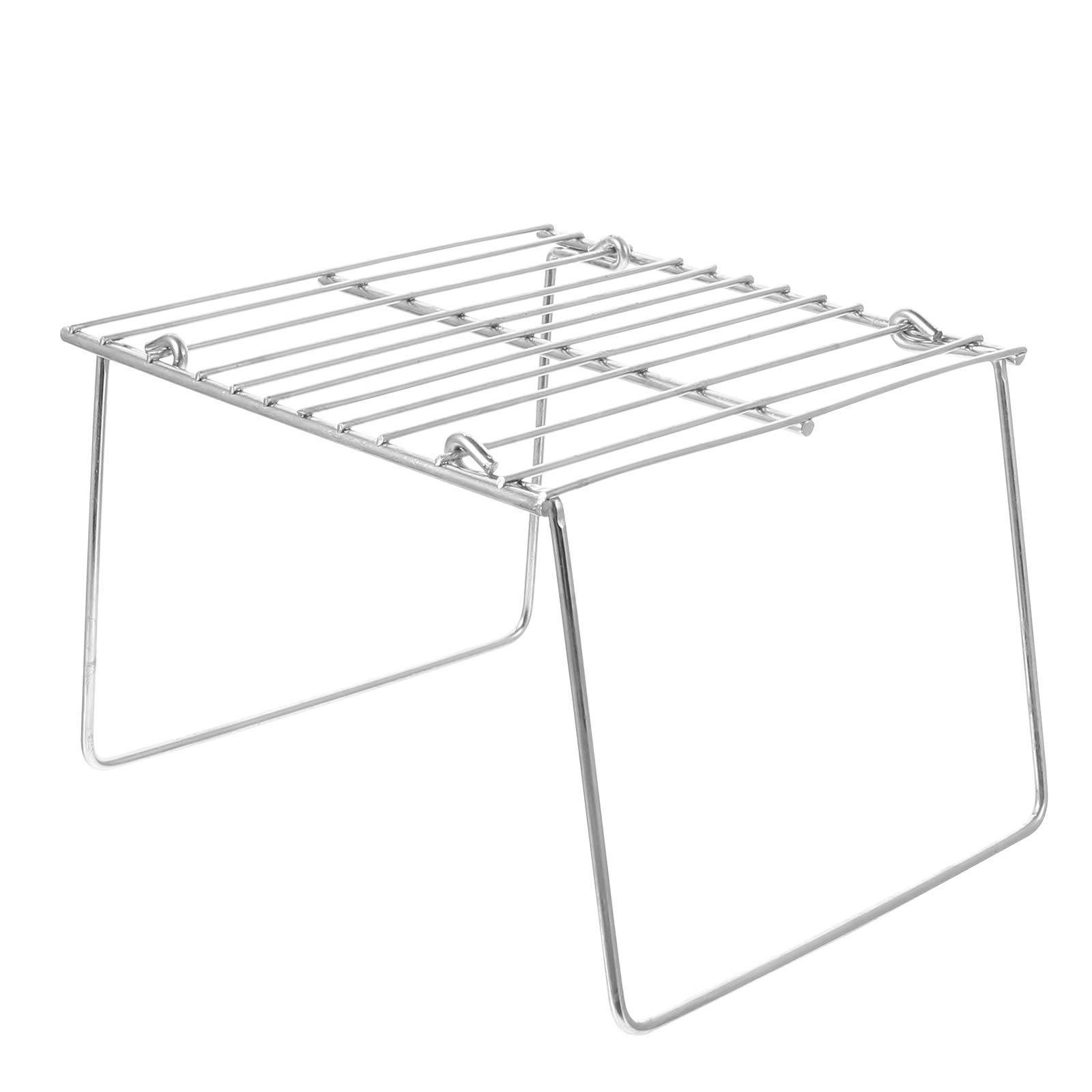 Grille résistante chaleur en camping avec le support compact Yardenfun outdoors
