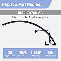 Vista 3 de BL34-7A788-AA - Válvula de retención de tubo de vacío de bloqueo para Auto Hub 2011-2014 Ford F150 2012-2014 Lincoln Mark LT
