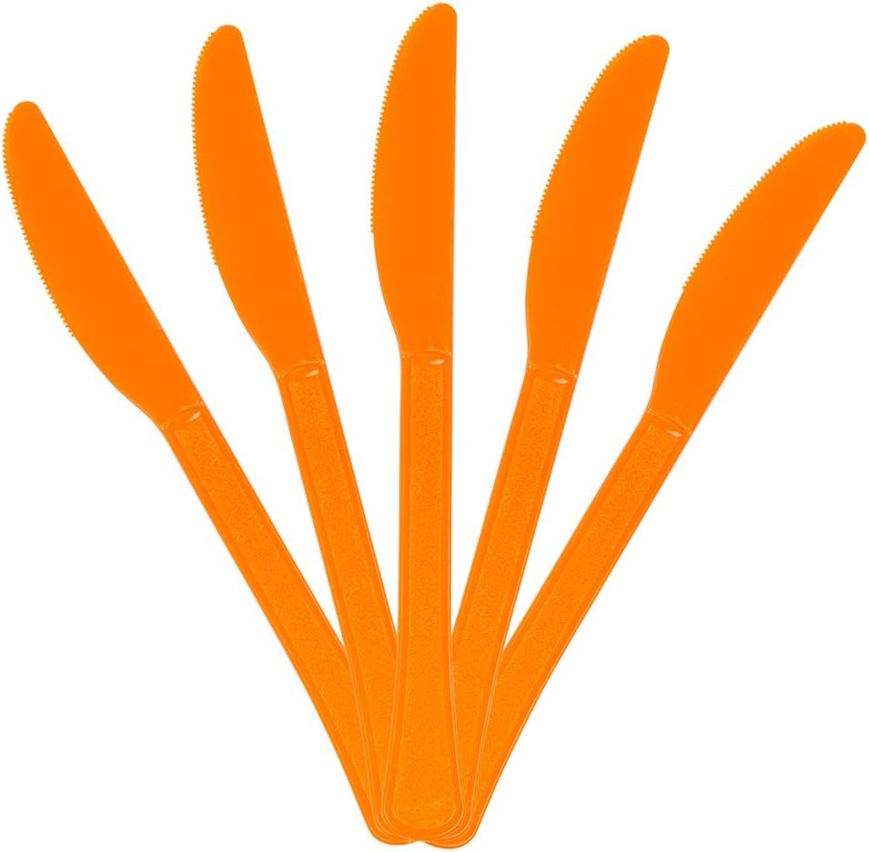 JAM PAPER Premium Utensils Party Pack Plastic Knives