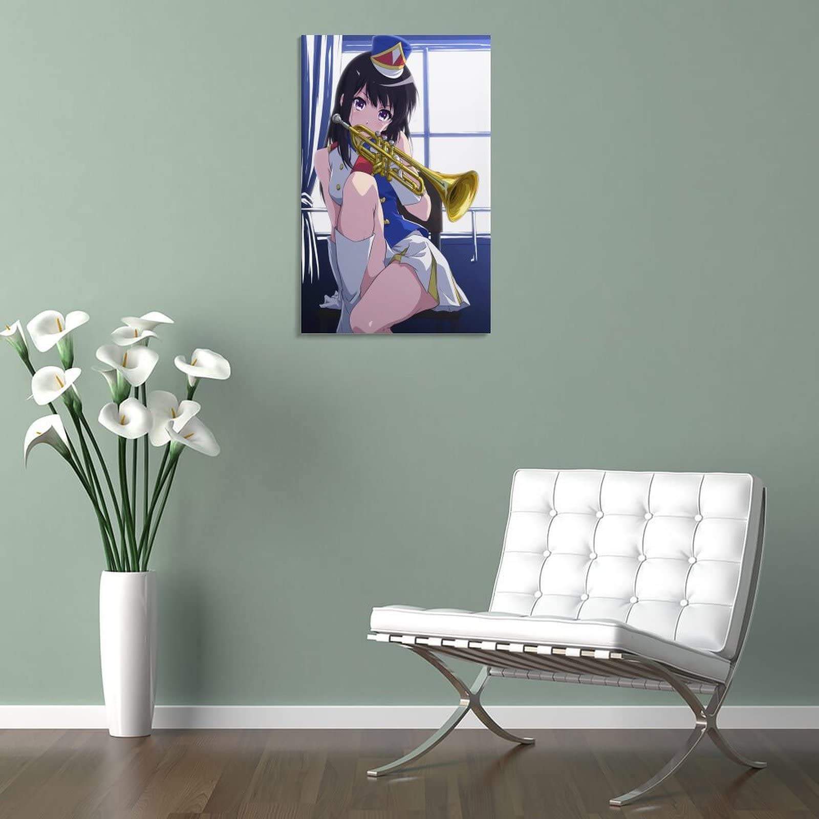 Amazon.co.jp: 絵画 響け!ユーフォニアム 高坂麗奈 ポスター アート