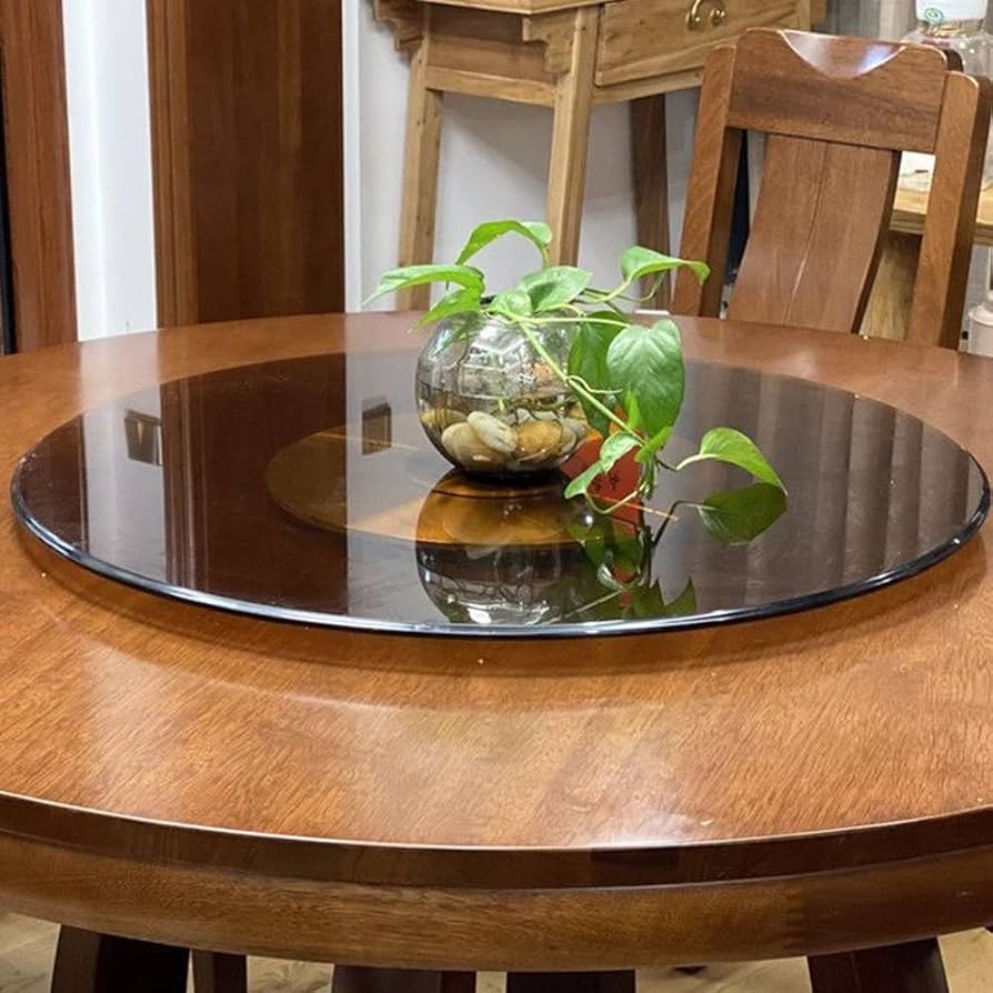 スペイシー円形ガラスカウンターテーブル ダイニングテーブルセット 5点セット ガラステーブル 円形