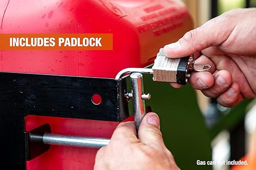 Miniatura 4 de Buyers Products LT32 - Soporte para contenedores de gas para remolques abiertos y cerrados, fabricado en los Estados Unidos, equipo de cuidado del