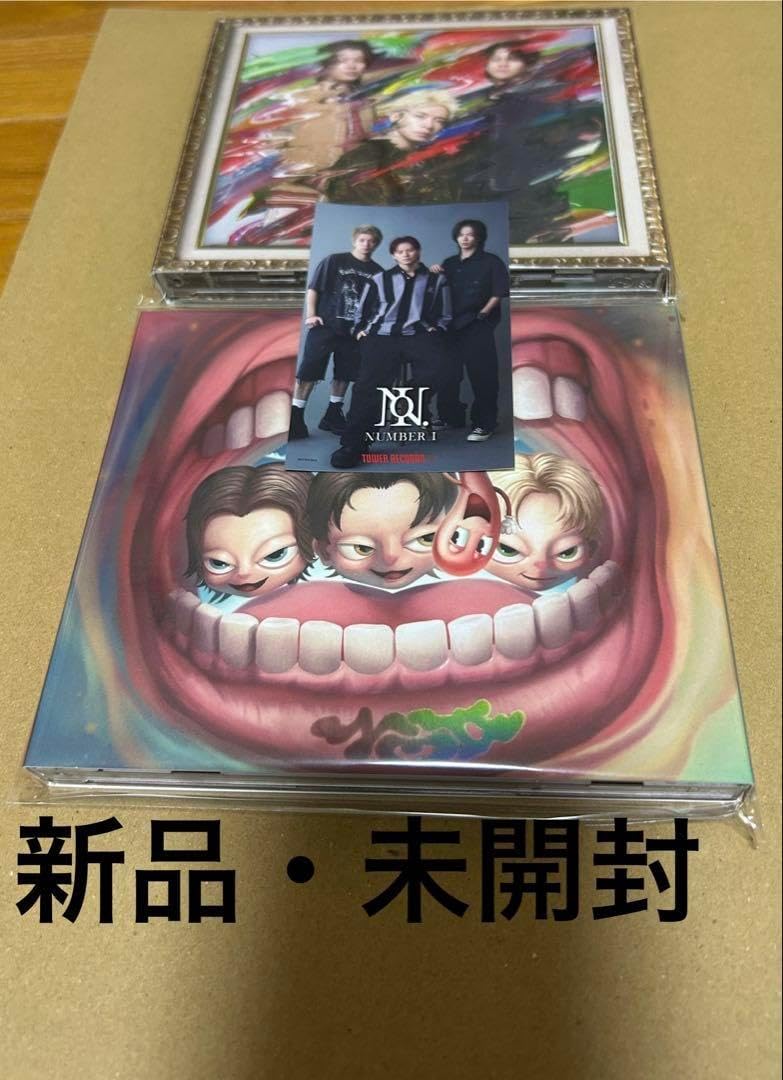 Number_i GOD_i 3形態 ステッカー FC盤