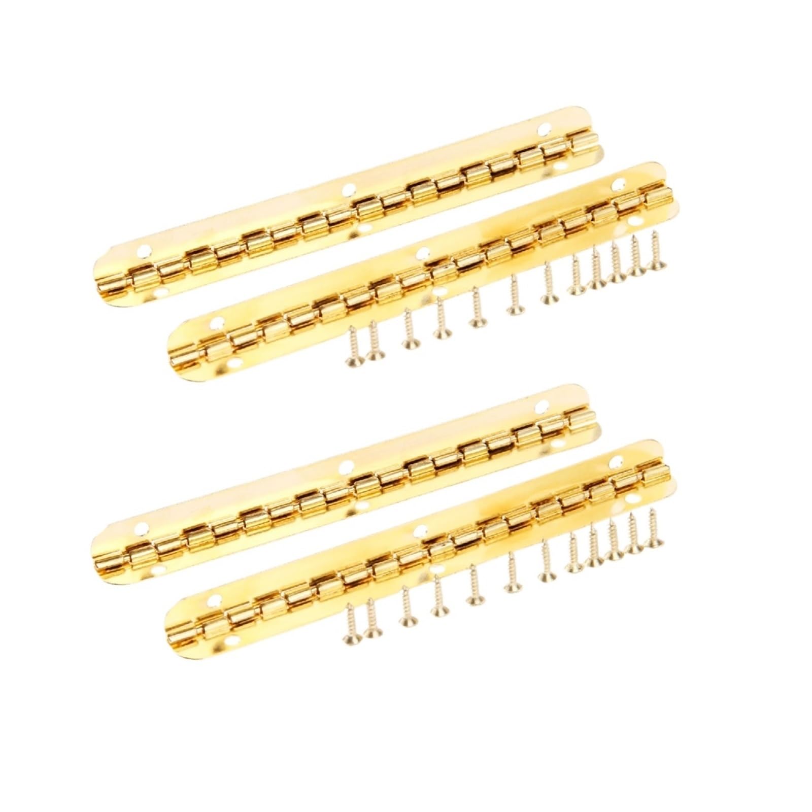 Kdhcvkz One Color 4Pcs Metal Hinges With Screw 100M*9Mm Cabinet Wood Hinge