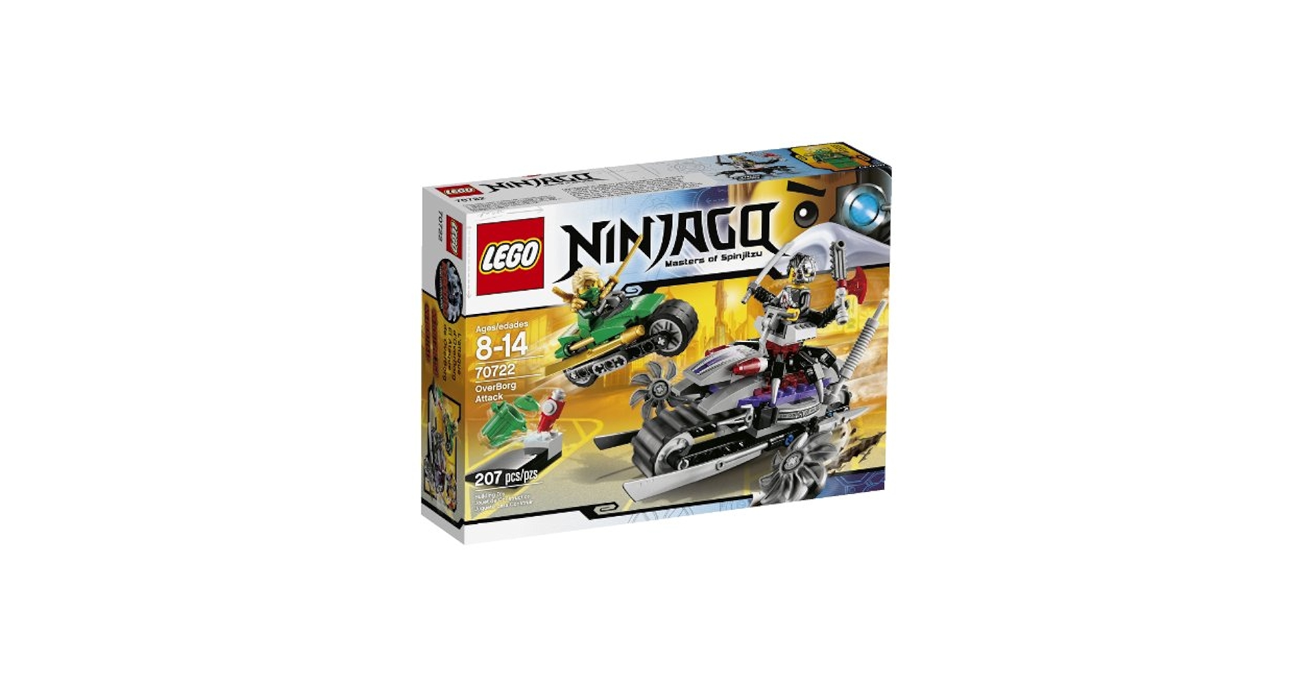 Amazon.com: LEGO Ninjago 70722 OverBorg Attack Toy : Toys