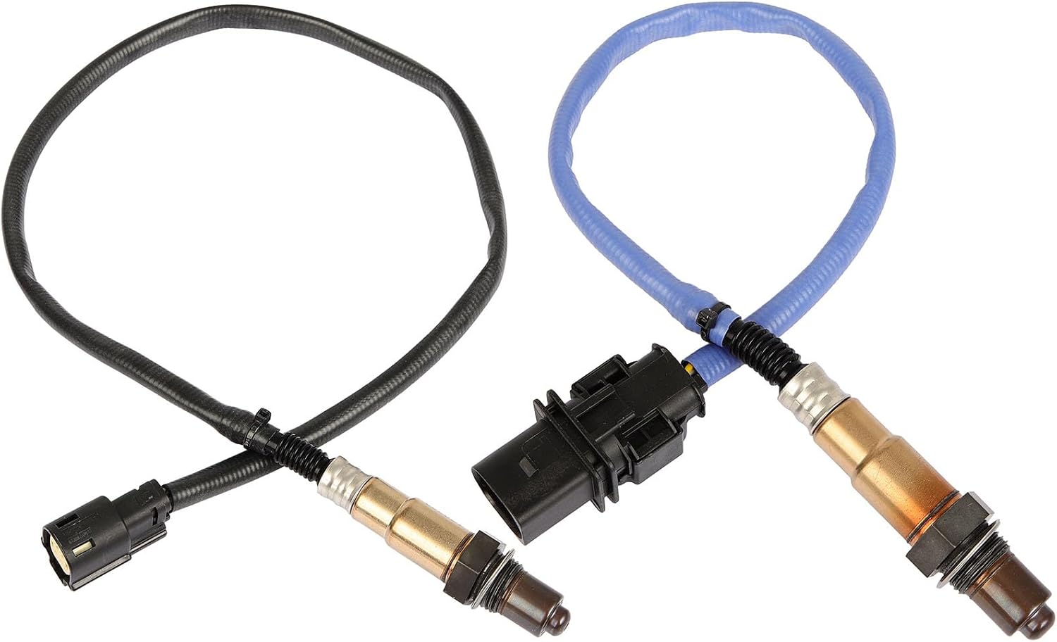 QIJIAUTO O2 Oxygen Sensor Upstream Downstream for Ford Focus 2012-2014 Fusion 2013-2014 Lincoln MKC 2015 2PCS 234-5113 234-4575