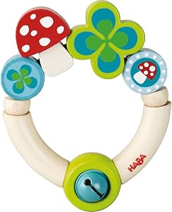 HABA 2631 Greifling Glücksbringer, Kleinkindspielzeug