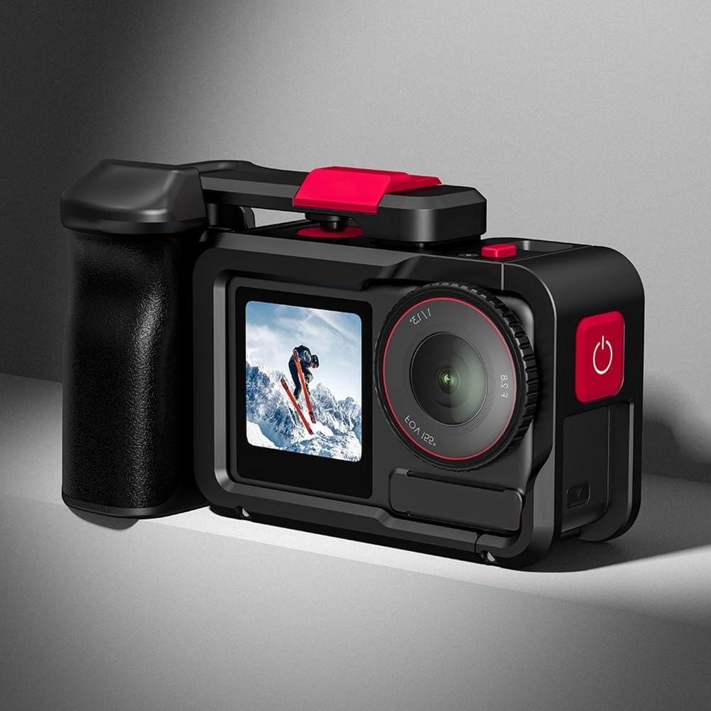Aluminiowy zestaw klatek na aparat do DJI do Action 5 4 3 Pro