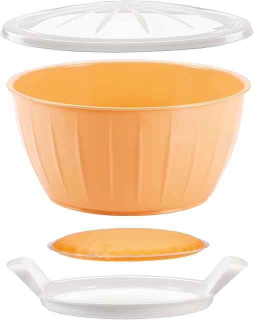 Tescoma Dough-Rising Bowl with Warmer Ø 26 cm Delícia, Assorted, 26.6 x 14.2 x 26.5 cm