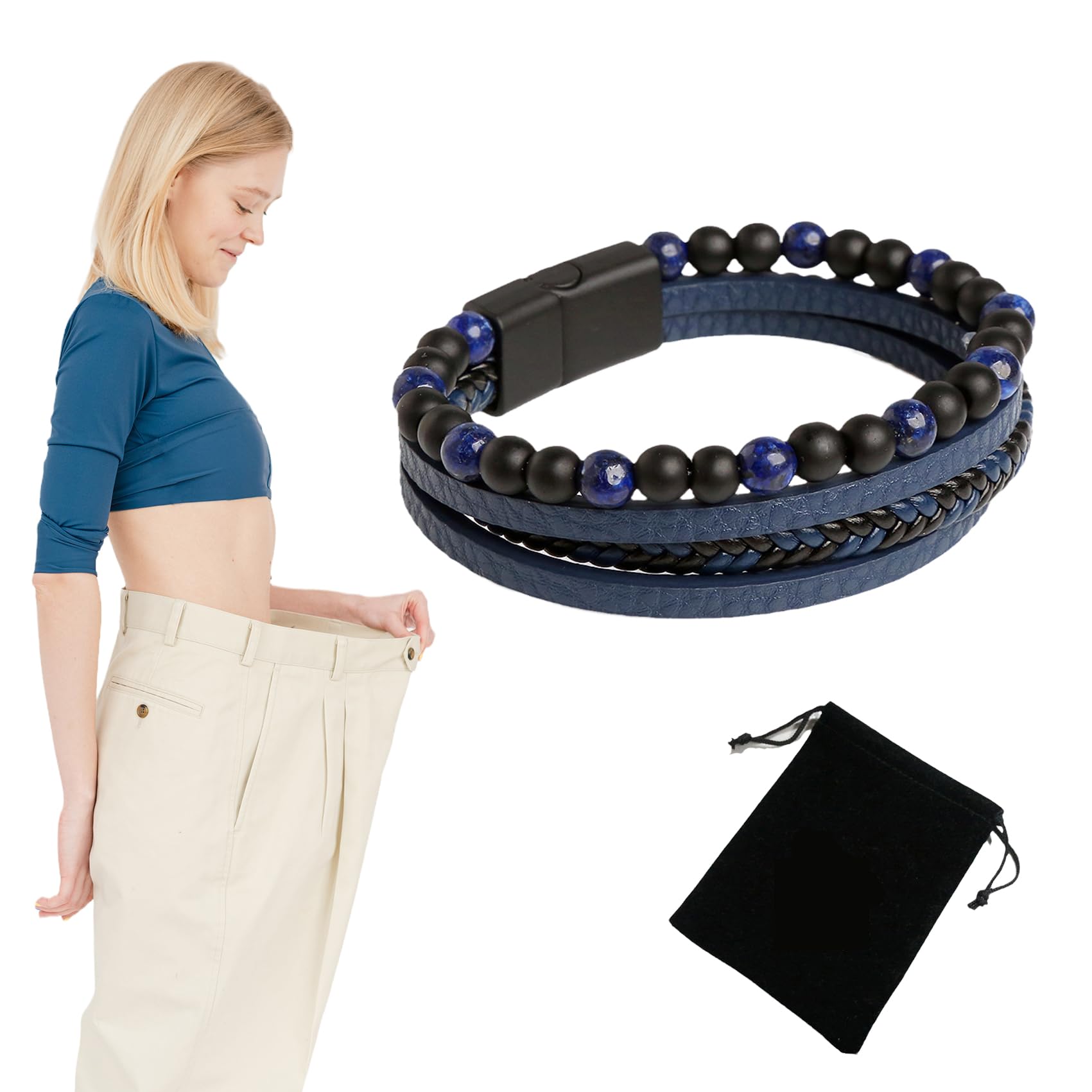 VolcanicX Menopause Bracelet for Slimming, Magtherapy Menopause Bracelet for Slimming