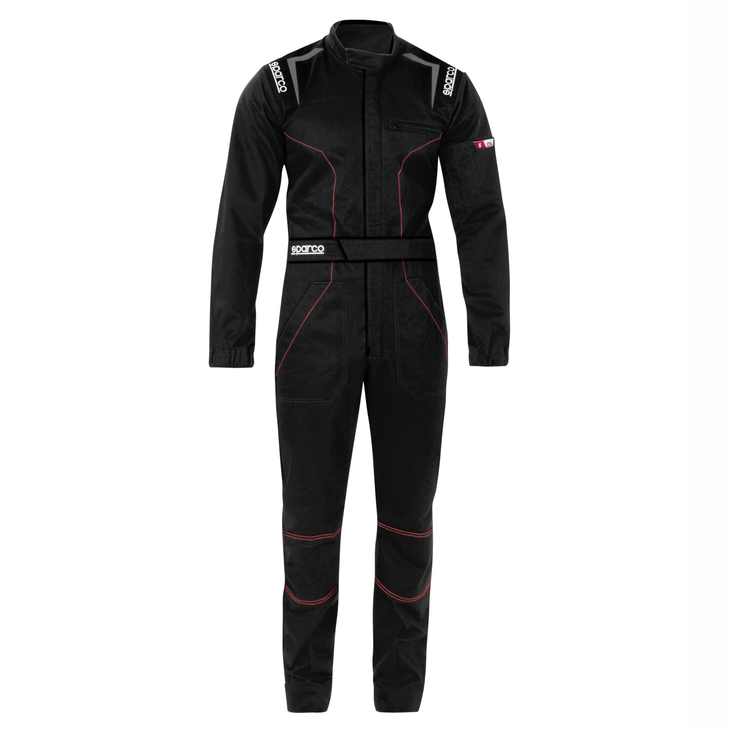 Sparco 002020NR1S TRAJE DE MECANICO MS-4 T S NEGRO