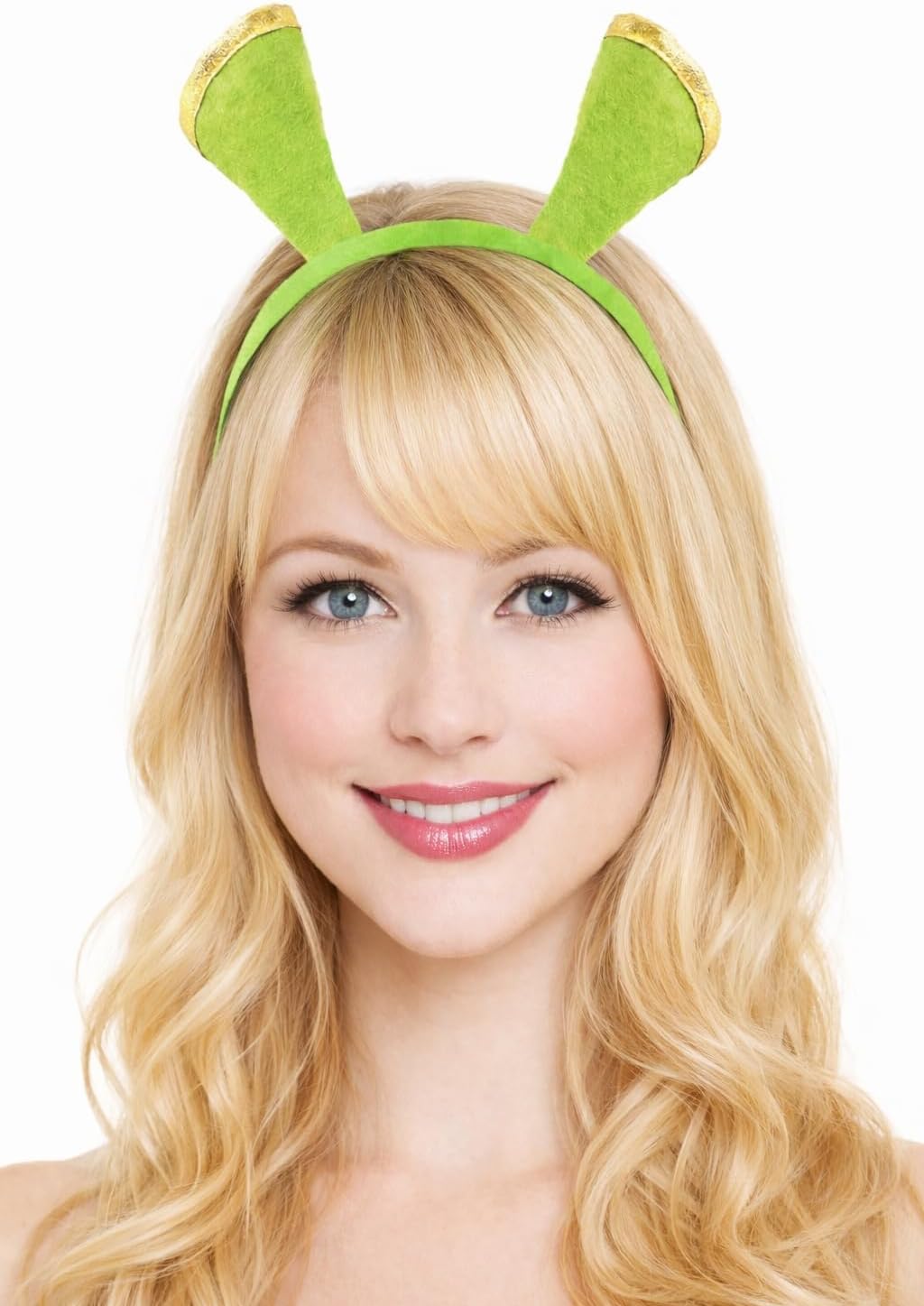 Green Ogre Costume Headband Alien Ears Cosplay Fancy Dress