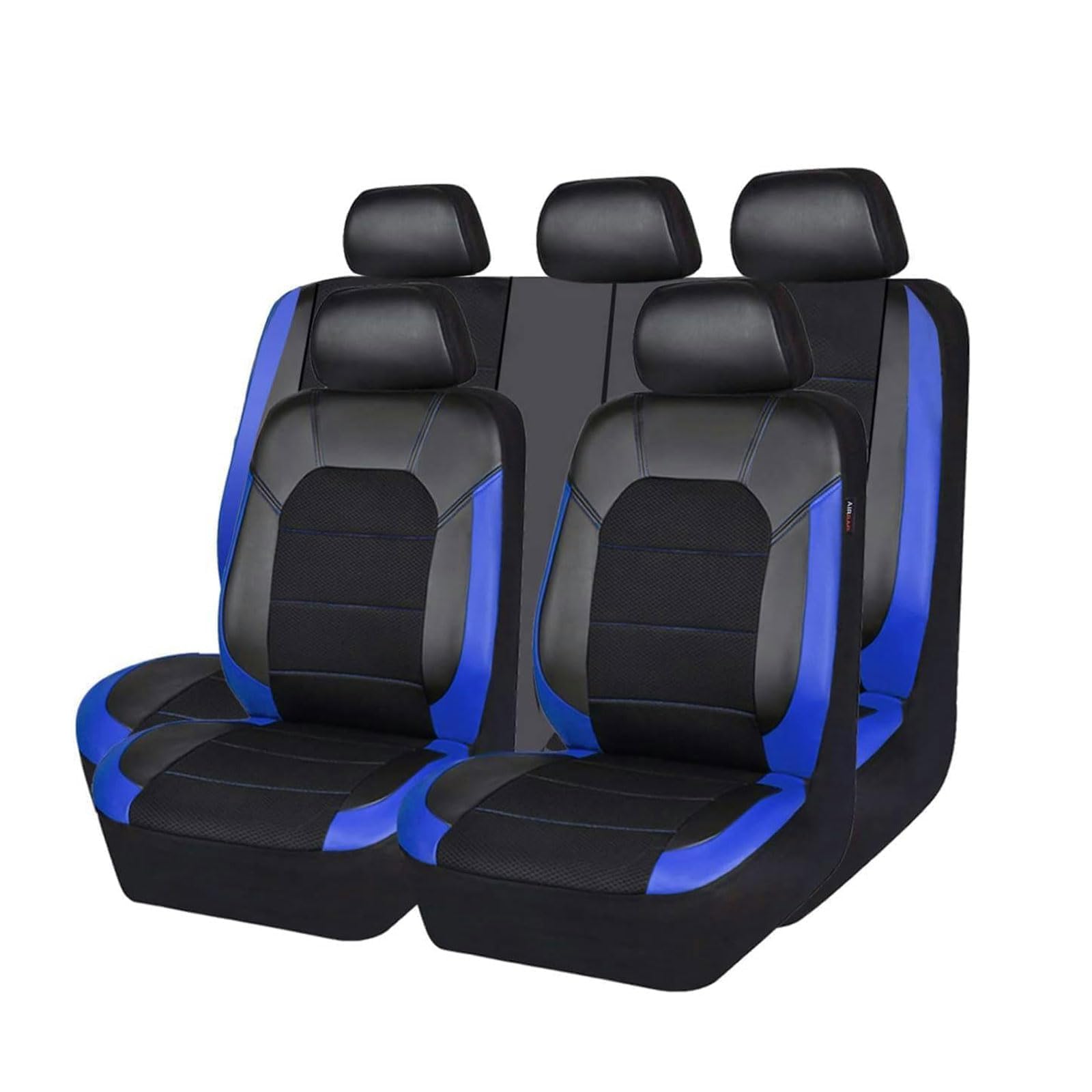 Housse de siège de voiture compatible Hyundai Tucson 2005-2024 accessoires auto intérieur bleu