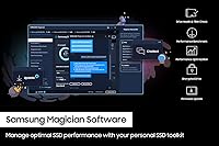 Vista 6 de Samsung 990 PRO SSD 1TB PCIe 4.0 M.2 2280 Disco duro interno de estado sólido, velocidades de lectura secuencial de hasta 7,450 MB/s