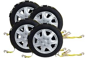 Mytee Products - Over The Wheel Tire Straps With Ratchet