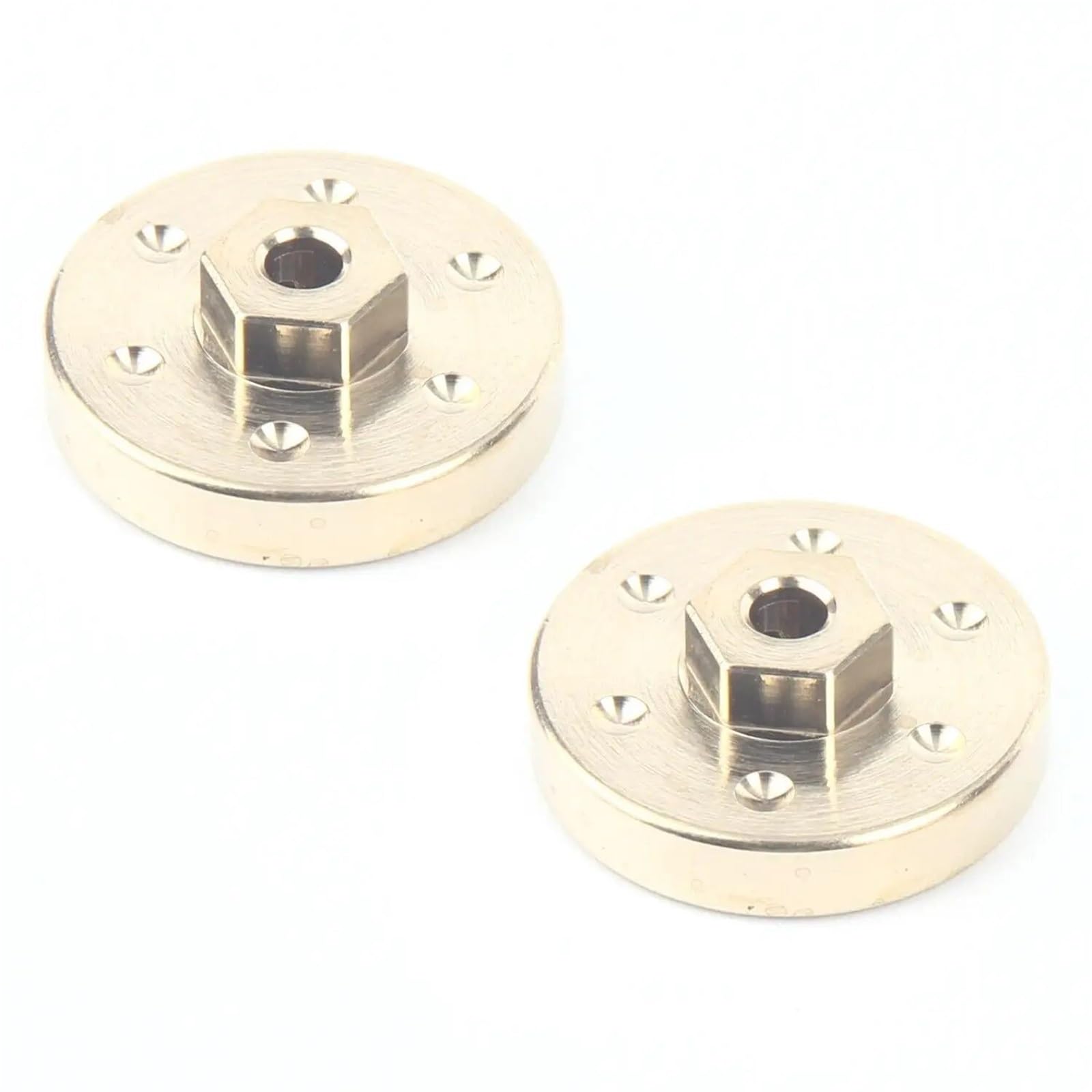 Per Axial Per Scx24 Ax24 1/24 RC Auto Parti Aggiornamento Rc Crawler In Ottone Anteriore Asse Posteriore Ruota Esagonale Accessori Decorativi Rc Decora Accessori