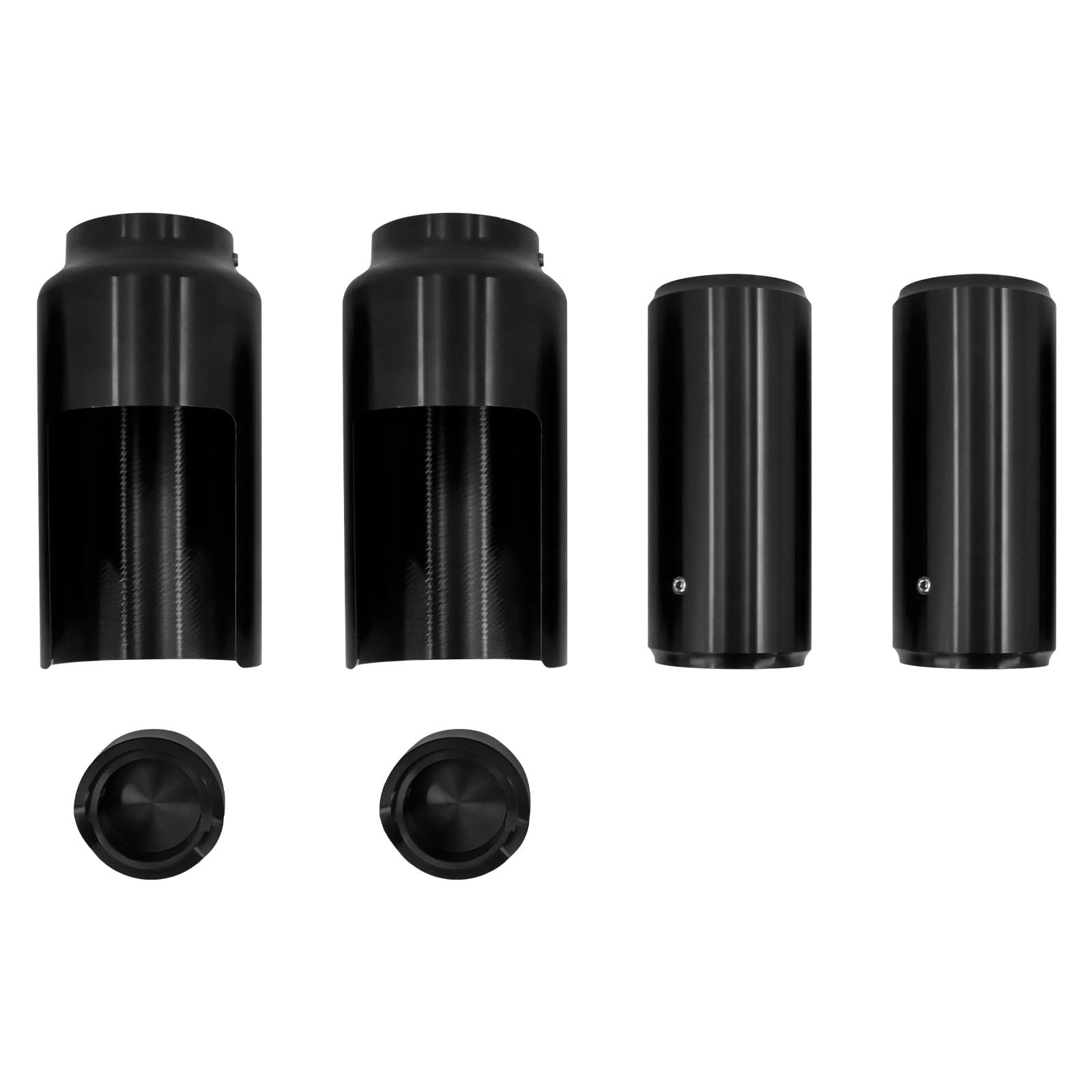 Forcella Anteriore In Gomm Kit di copertura forcella anteriore superiore e inferiore per moto, set tappi per tubi adatti per Harley Softail Breakout FXBR FXBRS 2018-2022 Protezioni forcella