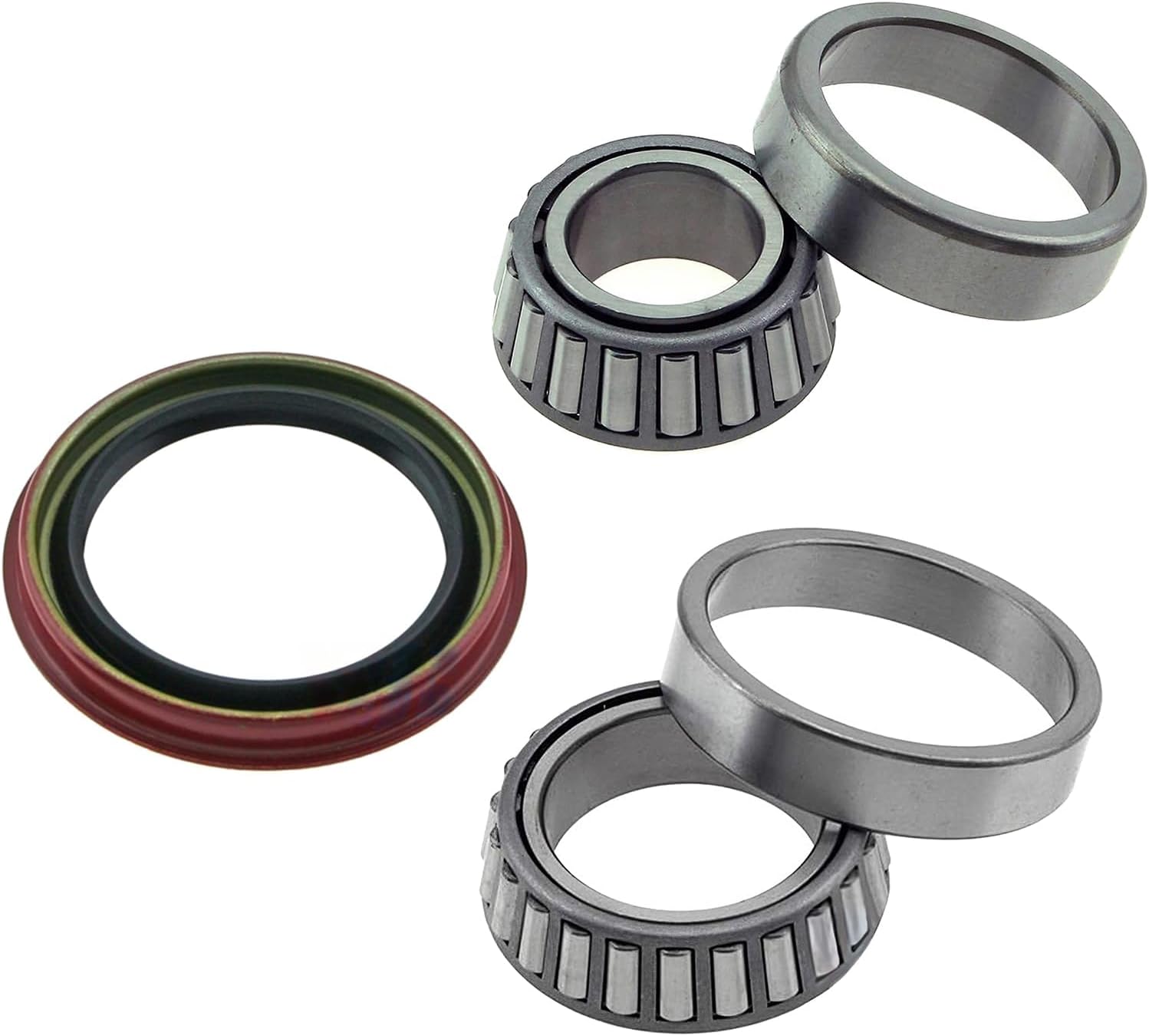 3PCS Front Wheel Bearing and Hub Assembly Replacement for 1990 Ford Bronco II 4WD; 1991-1994 Ford Explorer 4WD; 1990-1997 Ford Ranger 4WD WTA37*2 WS4250
