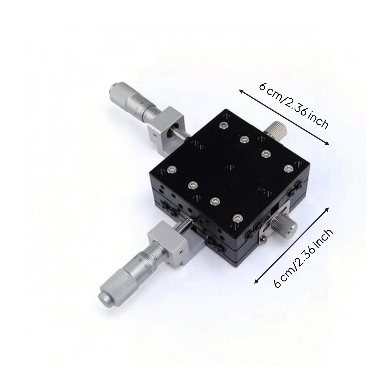 Tavola di Posizionamento Biassiale Tavola Micrometrica Manuale Leggero Componente per Ricercatori, LY60-CM
