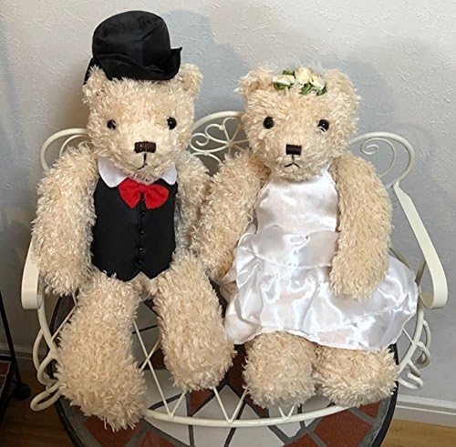 Amazon もこもこくたくたのウェディングベア 完成品 結婚式 ウェルカムドール Apr ぬいぐるみ おもちゃ Amazon もこもこくたくたのウェディングベア 完成品 結婚式 ウェルカムドール Apr ぬいぐるみ おもちゃ