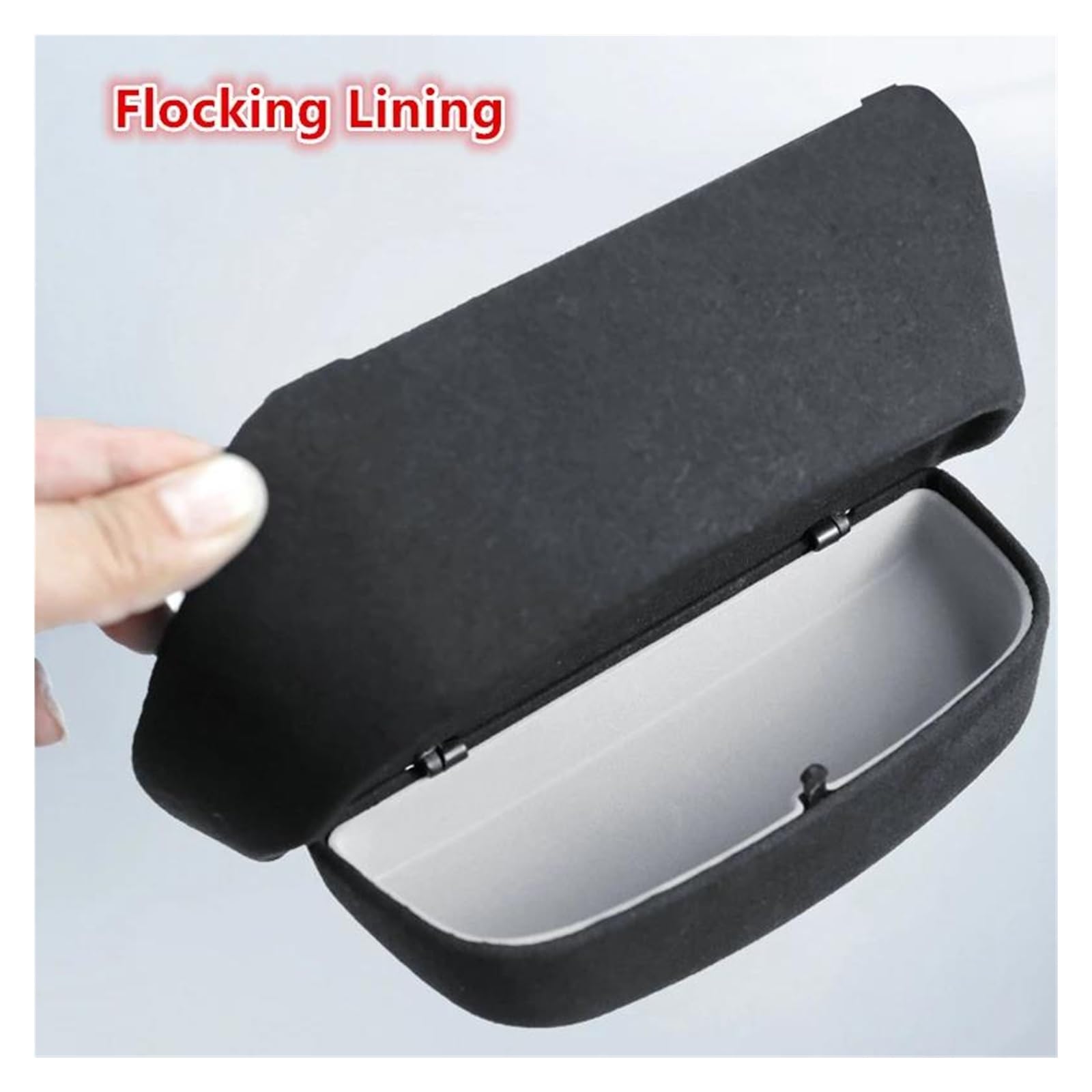 Soporte Gafas Coche Caja De Almacenamiento para Gafas De Sol Organizador Gafas De Coche Soporte Techo Solar para A4L para A6L para Q5L Porta Gafas Coche(A6L)