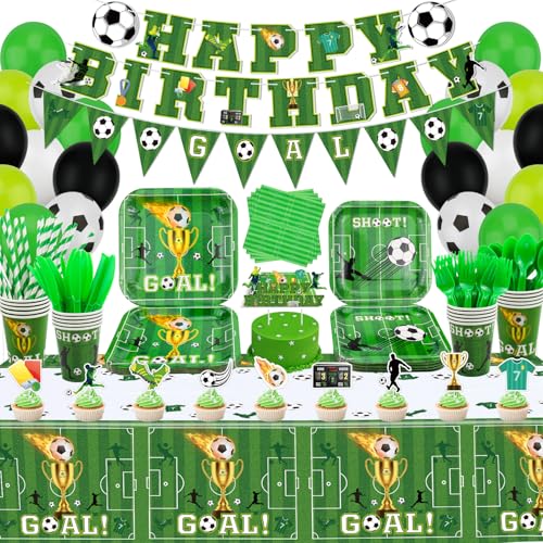 237 Pack Soccer Party Supplies Sports Theme Birthday Decorations Sports...