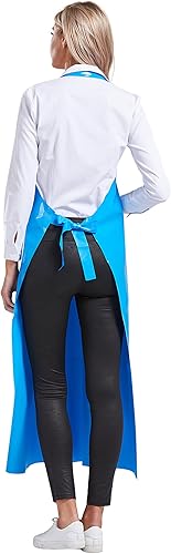 Miniatura 3 de Nanxson Delantal impermeable de TPU Delantal de trabajo industrial ligero con hebilla ajustable delantales de carnicero para lavavajillas CF3148