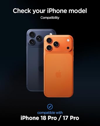 Spigen Tempered Glass Screen Protector for iPhone 18 Pro/iPhone 17 Pro
