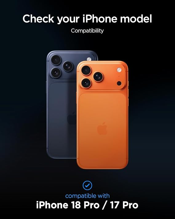 Spigen Tempered Glass Screen Protector for iPhone 18 Pro/iPhone 17 Pro